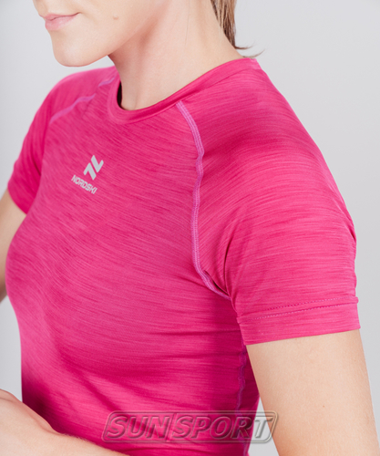 Футболка NordSki W Pro женская Berry (вид 5) Футболка NordSki W Pro женская Berry (фото, вид 5)