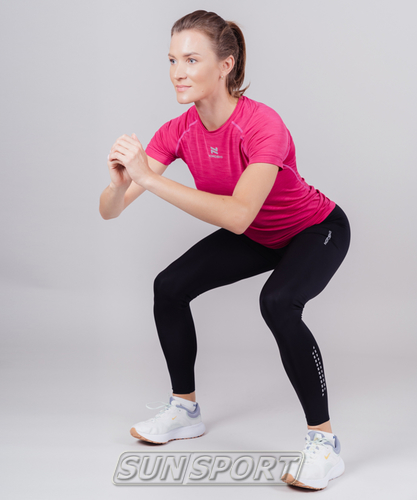 Футболка NordSki W Pro женская Berry (вид 6) Футболка NordSki W Pro женская Berry (фото, вид 6)