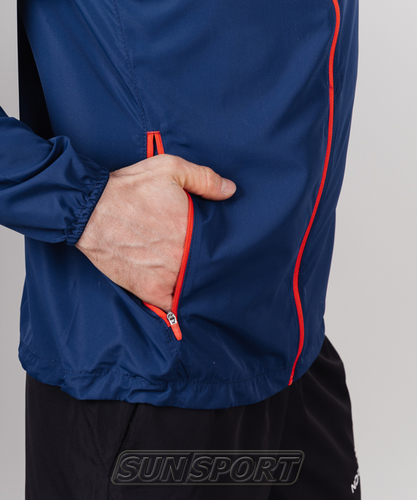 Куртка тренировочная NordSki M Motion мужская Navy/Red (вид 4) Куртка тренировочная NordSki M Motion мужская Navy/Red (фото, вид 4)