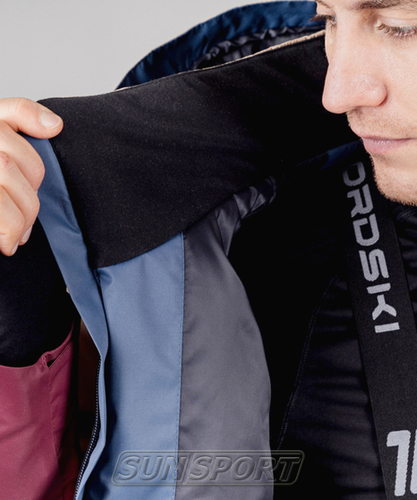 Утепленная куртка NordSki M Casual мужская син/бежевый (вид 5) Утепленная куртка NordSki M Casual мужская син/бежевый (фото, вид 5)