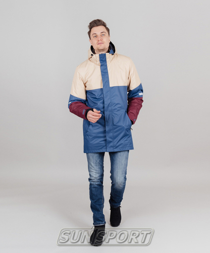 Утепленная куртка NordSki M Casual мужская син/бежевый (вид 9) Утепленная куртка NordSki M Casual мужская син/бежевый (фото, вид 9)