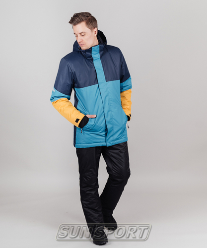 Утепленная куртка NordSki M Casual мужская т.син/синий (вид 3) Утепленная куртка NordSki M Casual мужская т.син/синий (фото, вид 3)