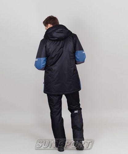 Утепленная куртка NordSki M Casual мужская черн/синий (вид 2) Утепленная куртка NordSki M Casual мужская черн/синий (фото, вид 2)