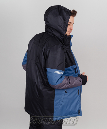 Утепленная куртка NordSki M Casual мужская черн/синий (вид 6) Утепленная куртка NordSki M Casual мужская черн/синий (фото, вид 6)