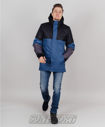 Утепленная куртка NordSki M Casual мужская черн/синий (вид 8) Утепленная куртка NordSki M Casual мужская черн/синий (фото, вид 8)