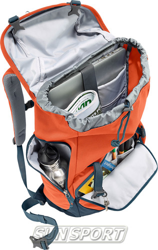 Рюкзак Deuter Walker 24 Paprika-Arctic (вид 6) Рюкзак Deuter Walker 24 Paprika-Arctic (фото, вид 6)