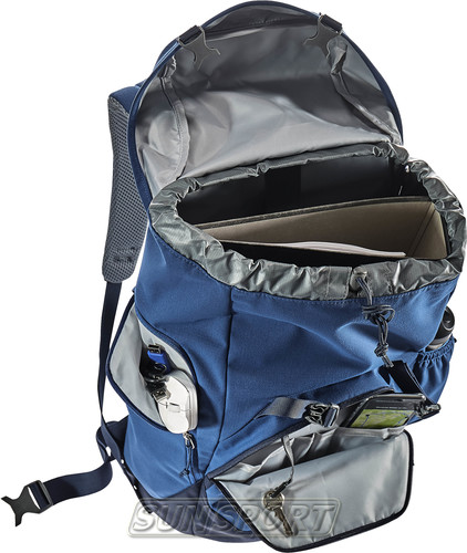  Deuter Walker 24 Steel-Navy (,  5)