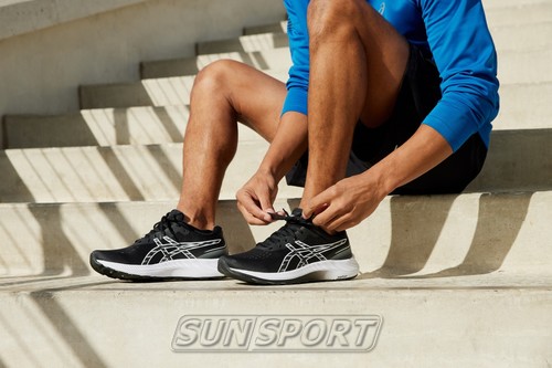 Кроссовки беговые Asics M Gel-Excite 9 черный (вид 5) Кроссовки беговые Asics M Gel-Excite 9 черный (фото, вид 5)