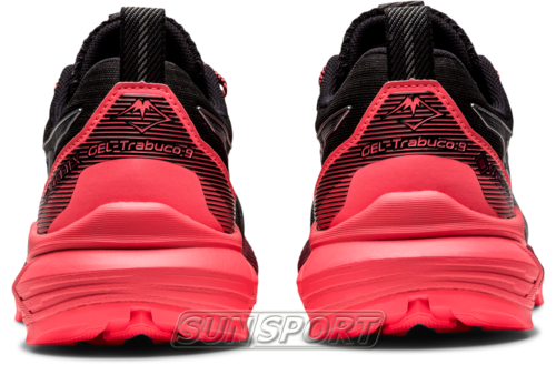 Кроссовки трейловые Asics W Gel-Trabuco 9 GTX черн/розовый (вид 5) Кроссовки трейловые Asics W Gel-Trabuco 9 GTX черн/розовый (фото, вид 5)