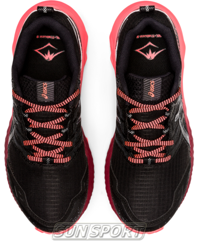 Кроссовки трейловые Asics W Gel-Trabuco 9 GTX черн/розовый (вид 6) Кроссовки трейловые Asics W Gel-Trabuco 9 GTX черн/розовый (фото, вид 6)