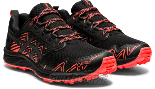 Кроссовки трейловые Asics W Gel-Fujisetsu 3 GTX черн/розовый (вид 2) Кроссовки трейловые Asics W Gel-Fujisetsu 3 GTX черн/розовый (фото, вид 2)