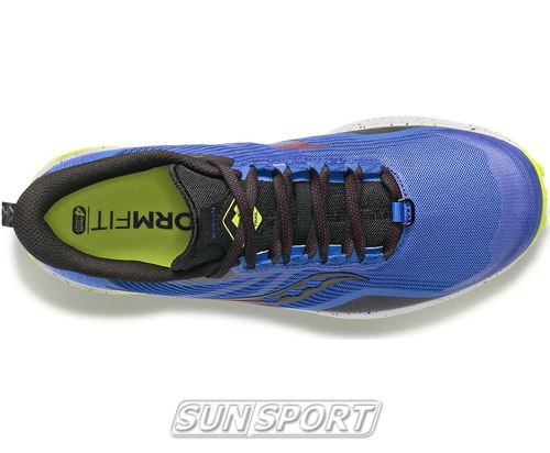 Кроссовки трейловые Saucony M Peregrine 12 Blue Raz/Acid (вид 1) Кроссовки трейловые Saucony M Peregrine 12 Blue Raz/Acid (фото, вид 1)