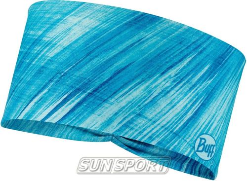 Повязка Buff CoolNet UV+Ellipse Pixeline Turquoise (вид 3) Повязка Buff CoolNet UV+Ellipse Pixeline Turquoise (фото, вид 3)