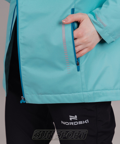 Утепленная куртка NordSki W Urban женская небесн/голубой (вид 6) Утепленная куртка NordSki W Urban женская небесн/голубой (фото, вид 6)