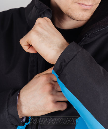 Утепленная куртка NordSki M Base мужская черн/синий (фото, вид 4)
