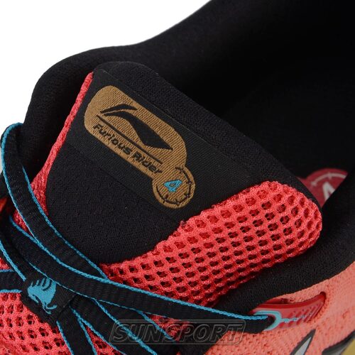 Кроссовки беговые Li-Ning M FURIOUS RIDER 4 рубин/красный (вид 7) Кроссовки беговые Li-Ning M FURIOUS RIDER 4 рубин/красный (фото, вид 7)