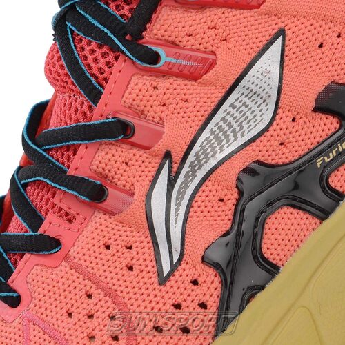 Кроссовки беговые Li-Ning M FURIOUS RIDER 4 рубин/красный (вид 9) Кроссовки беговые Li-Ning M FURIOUS RIDER 4 рубин/красный (фото, вид 9)