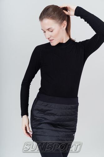 Утепленная юбка NordSki Hybrid черный (вид 1) Утепленная юбка NordSki Hybrid черный (фото, вид 1)