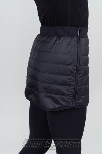 Утепленная юбка NordSki Hybrid черный (вид 2) Утепленная юбка NordSki Hybrid черный (фото, вид 2)