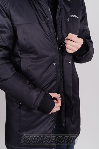 Утепленная куртка-парка NordSki M Black (вид 5) Утепленная куртка-парка NordSki M Black (фото, вид 5)