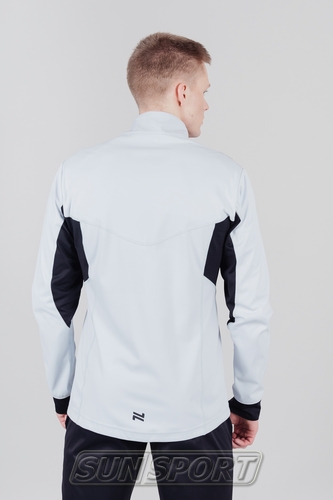 Разминочная куртка NordSki M Hybrid мужская жемчужно-син/черный (вид 1) Разминочная куртка NordSki M Hybrid мужская жемчужно-син/черный (фото, вид 1)