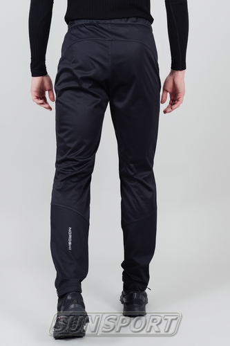 Разминочные штаны NordSki M Hybrid мужские черный (вид 1) Разминочные штаны NordSki M Hybrid мужские черный (фото, вид 1)