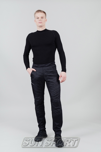 Разминочные штаны NordSki M Hybrid мужские черный (вид 4) Разминочные штаны NordSki M Hybrid мужские черный (фото, вид 4)