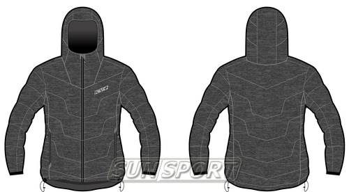 Куртка пуховик KV+ Dakota женский черный (вид 1) Куртка пуховик KV+ Dakota женский черный (фото, вид 1)