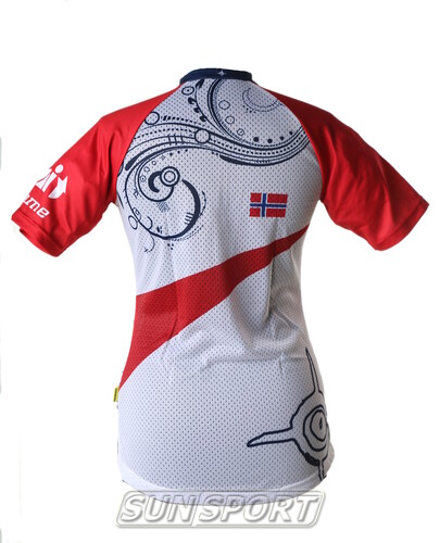Футболка Noname Norge Battle Shirt белый (вид 1) Футболка Noname Norge Battle Shirt белый (фото, вид 1)
