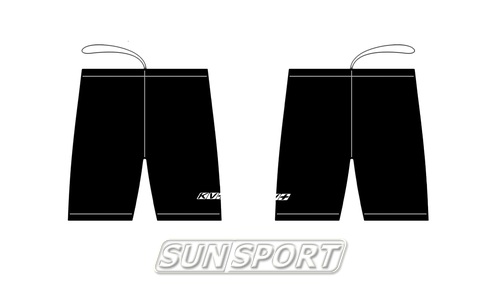 Шорты обтягивающие KV+ Arena Stretch женские черный (вид 2) Шорты обтягивающие KV+ Arena Stretch женские черный (фото, вид 2)