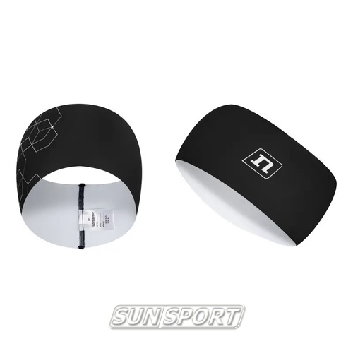 Повязка Noname Frost WS черн/белый (вид 1) Повязка Noname Frost WS черн/белый (фото, вид 1)