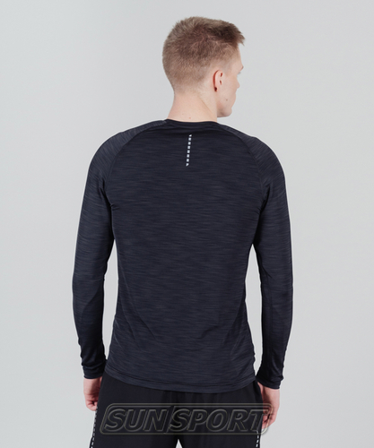 Рубашка с длинным рукавом NordSki M Pro мужская Black (вид 2) Рубашка с длинным рукавом NordSki M Pro мужская Black (фото, вид 2)