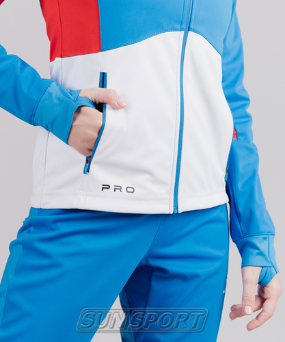 Разминочная куртка NordSki W Pro Rus женская (вид 2) Разминочная куртка NordSki W Pro Rus женская (фото, вид 2)