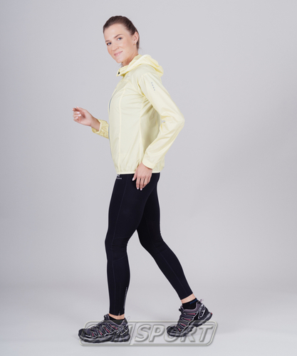 Куртка Тренировочная NordSki W Pro женская Light Yellow (вид 2) Куртка Тренировочная NordSki W Pro женская Light Yellow (фото, вид 2)
