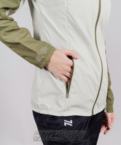 Куртка тренировочная NordSki W Rain женская Green/Olive (вид 4) Куртка тренировочная NordSki W Rain женская Green/Olive (фото, вид 4)