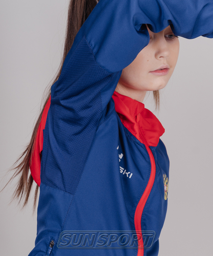 Куртка тренировочная NordSki JR Run детская Patriot (вид 3) Куртка тренировочная NordSki JR Run детская Patriot (фото, вид 3)