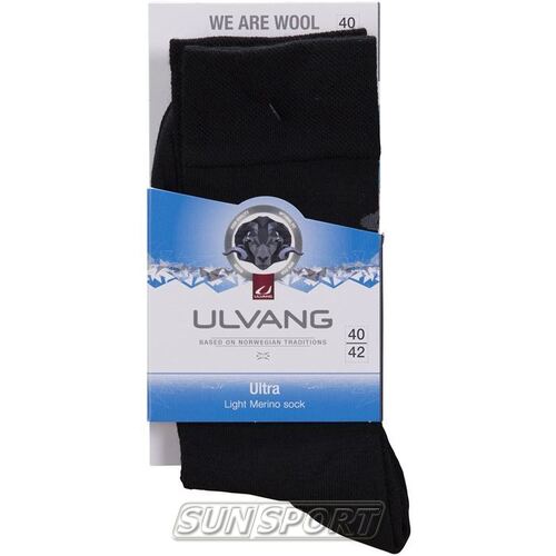 Носки лыжные Swix Ultra черный мелланж (вид 1) Носки лыжные Swix Ultra черный мелланж (фото, вид 1)