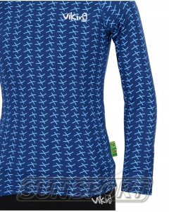 Термобелье Комплект Viking JR Nino детский синий (вид 3) Термобелье Комплект Viking JR Nino детский синий (фото, вид 3)