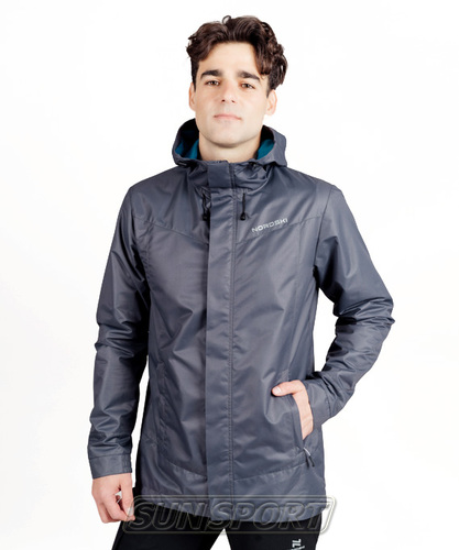 Куртка Ветрозащитная NordSki M Storm мужская серый (фото)