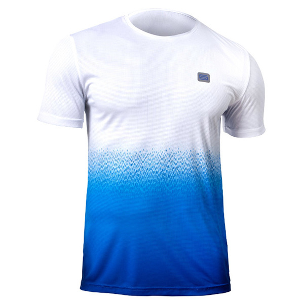 Футболка Spine бел/синий (фото)