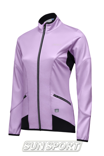 Разминочная куртка KV+ W Karina лилов/черный Разминочная куртка KV+ W Karina лилов/черный (фото)