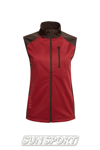 Жилет лыжный Bivium W Пик 2.0 бордо/коричневый Жилет лыжный Bivium W Пик 2.0 бордо/коричневый (фото)