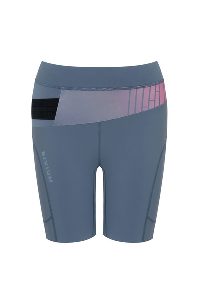 Шорты обтягивающие Bivium W Спринт 2.0 графит/розовый Шорты обтягивающие Bivium W Спринт 2.0 графит/розовый (фото)