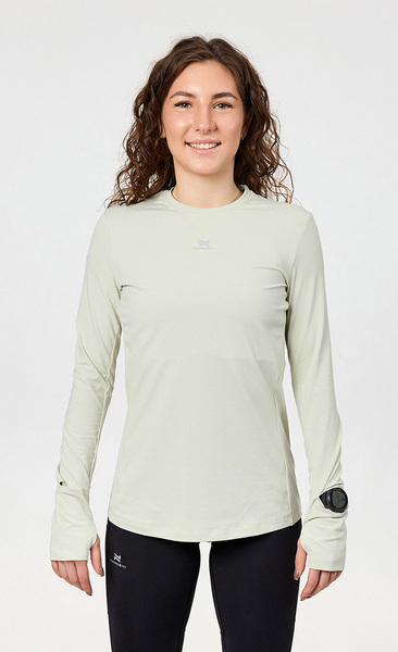Лонгслив NordSki W RunTech женский Smoky Green Лонгслив NordSki W RunTech женский Smoky Green (фото)