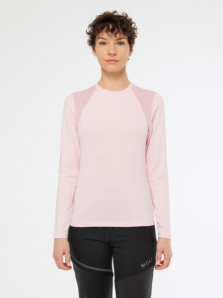 Лонгслив Moax W Run Lite нежно-розовый Лонгслив Moax W Run Lite нежно-розовый (фото)