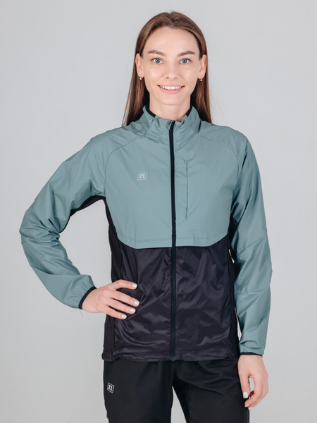 Куртка тренировочная Noname Windy 26 женская зелен/черный Куртка тренировочная Noname Windy 26 женская зелен/черный (фото)