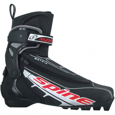 Ботинки лыжные Spine Matrix Carbon Pro SNS Pilot красн/черный
