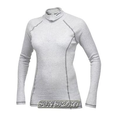 Термобелье Рубашка Craft W Pro Wool женская серый