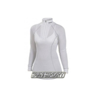 Термобелье Рубашка Craft W Pro Zero на молнии женская серый