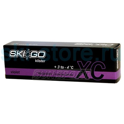Жидкая мазь SkiGo XC (+3-4) violet 60г